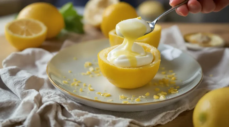 Ces petites crèmes au citron dans leur coque, le dessert qu’on refait tous les dimanches sans se lasser