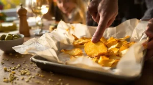 Chips de parmesan rapides et croustillants : ma recette au succès garanti pour l’apéro