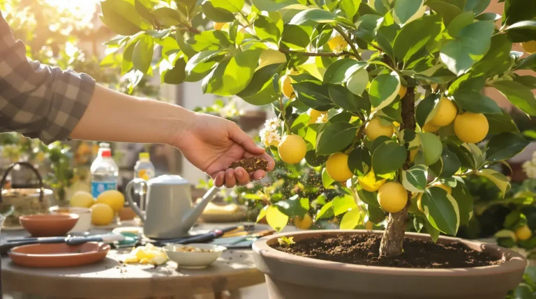 Citronnier : dès le 15 mars, donnez-lui cet ingrédient de cuisine et il va doubler de volume