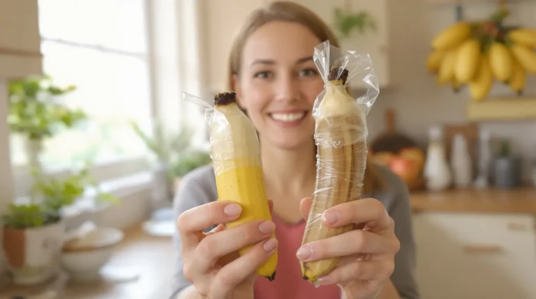 « Elles ne noircissent plus » : mon astuce toute simple pour garder vos bananes bien fraîches très longtemps