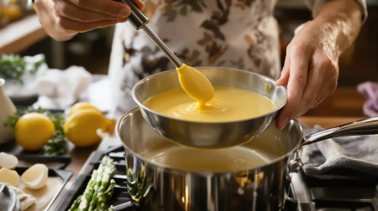 J'ai planté un thermomètre dans ma hollandaise : 30 secondes séparent la sauce parfaite de la sauce fichue