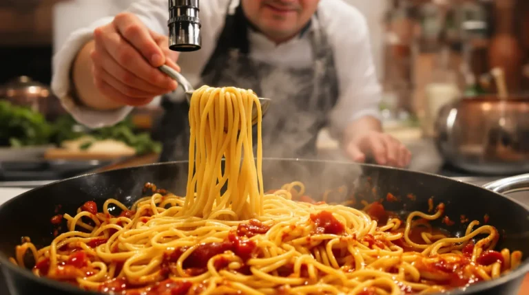 J’ai rincé mes pâtes toute ma vie, jusqu’à ce qu’un cuisinier italien me révèle que l’eau était ma sauce