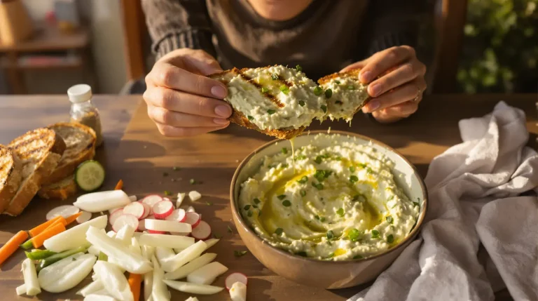 « Je ne jette plus rien de ce légume de mars » : ma tartinade express en 4 ingrédients remplace le houmous