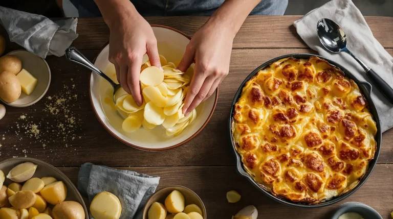 Pas besoin de noyer mon gratin dauphinois dans la crème : avec ce geste, il reste délicieusement fondant