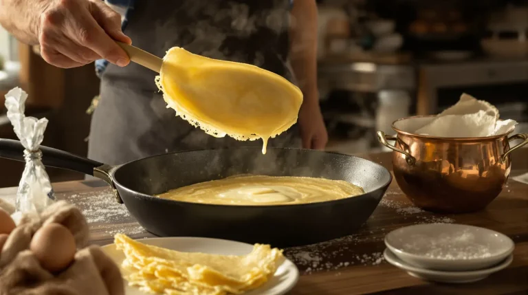 Un crêpier breton révèle sa vraie recette de pâte à crêpes, fluide, simple et fidèle à la tradition